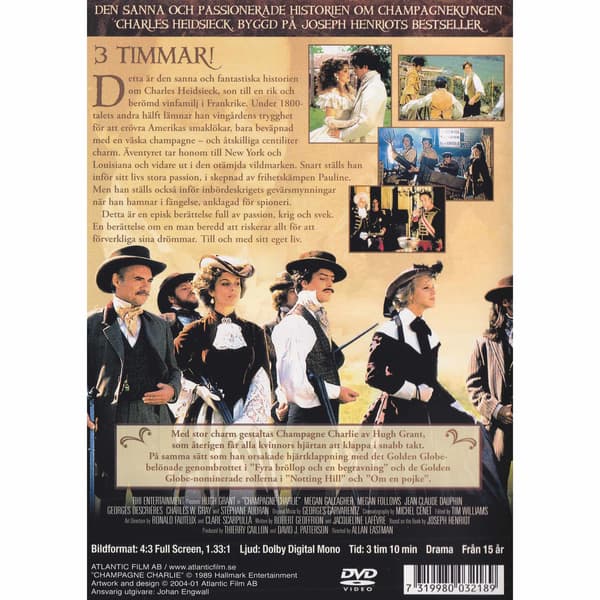 Champagne Charlie DVD (Brukt)