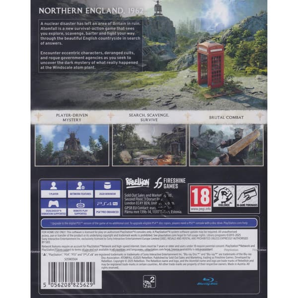 Atomfall Playstation 4
