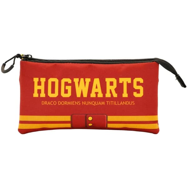 Harry Potter Griffindor triple pencil case