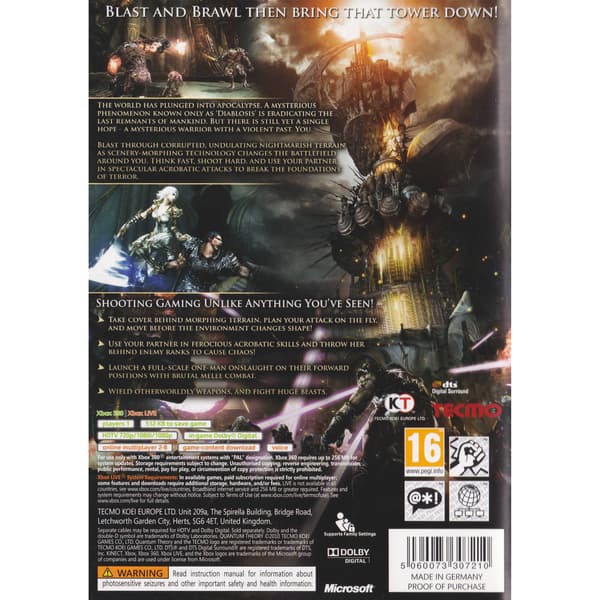 Quantum Theory Xbox 360 (Brukt)