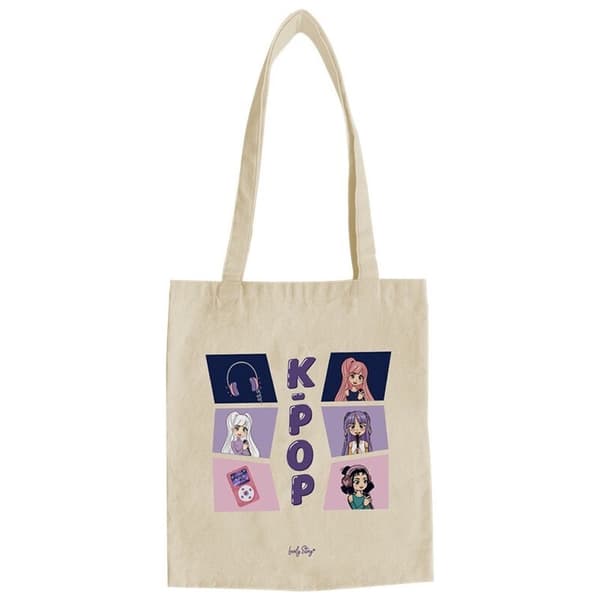 K-Pop Stars tote bag