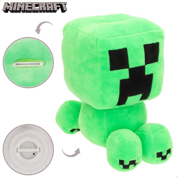 Minecraft plush money box 20cm