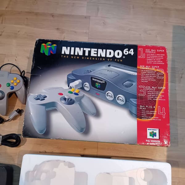 Nintendo 64 Standard Charcoal (Brugt)
