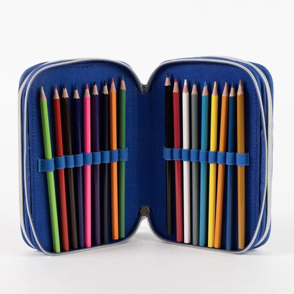 Sonic the Hedgehog triple pencil case
