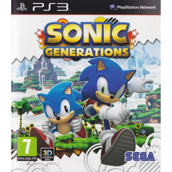 Sonic Generations Playstation 3 PS3 (Brukt)