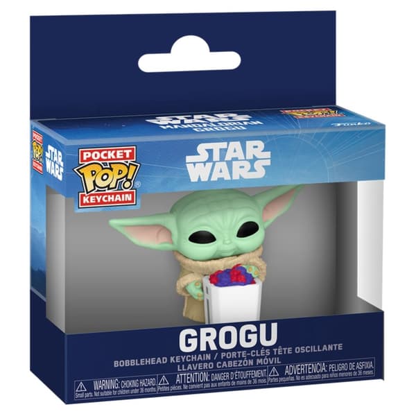 Pocket POP! Avaimenperä Star Wars The Mandalorian ja Grogu Grogu