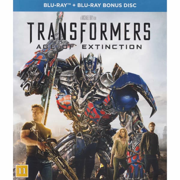 Transformers Age of Extinction Blu-Ray (Begagnad)