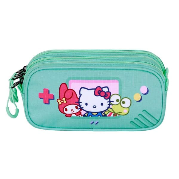 Hello Kitty and Friends triple pencil case