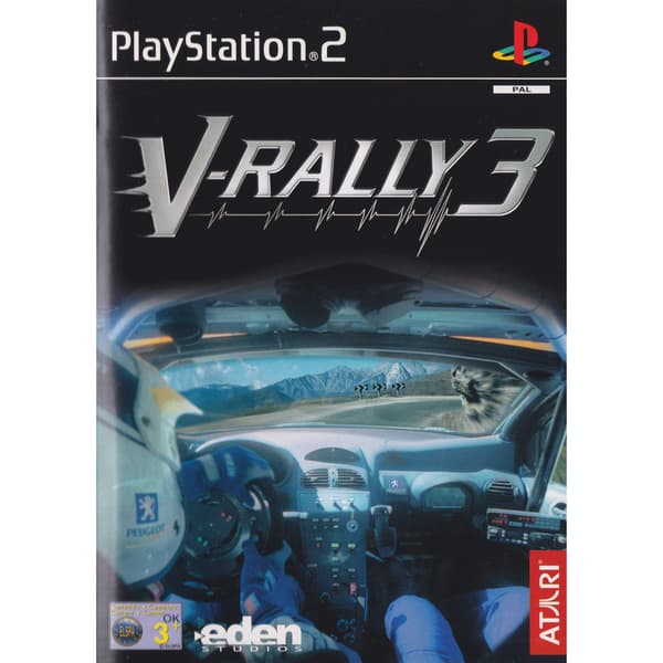 V-Rally 3 Playstation 2 PS2 (Brukt)