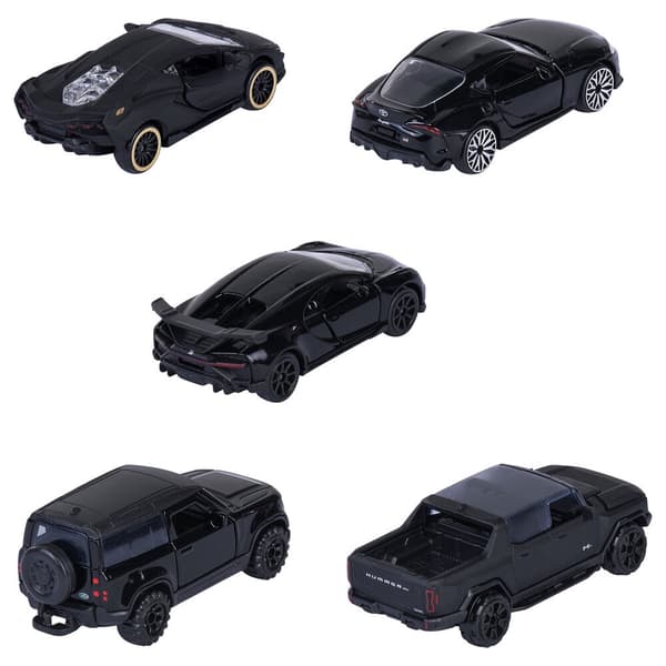 Black set 5 car