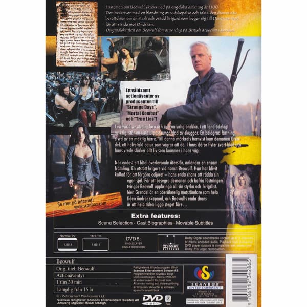 Beowulf DVD (Begagnad)