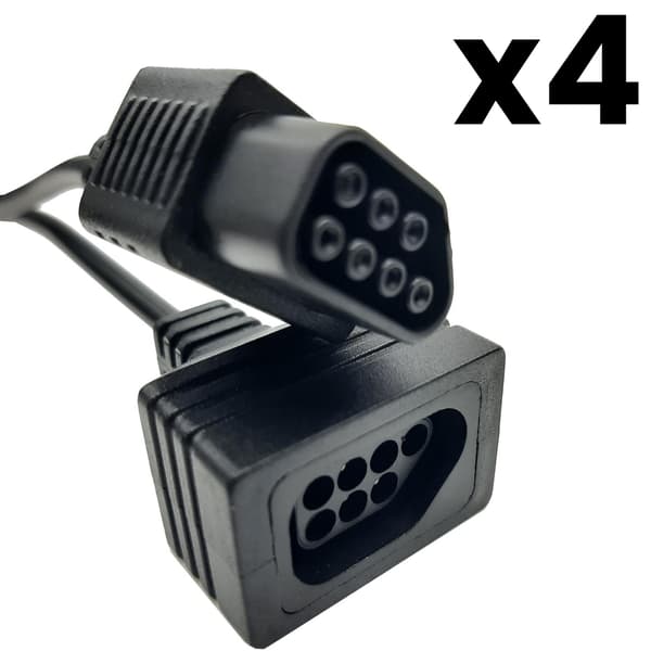 Förlängningskabel Handkontroll x 4 Nintendo NES