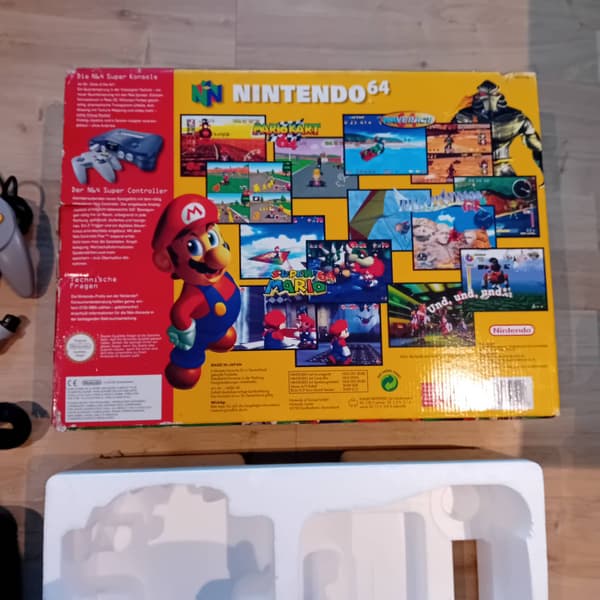 Nintendo 64 Standard Charcoal (Brukt)