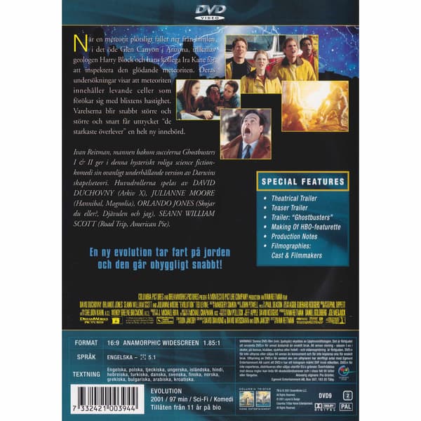 Evolution DVD (Brugt)