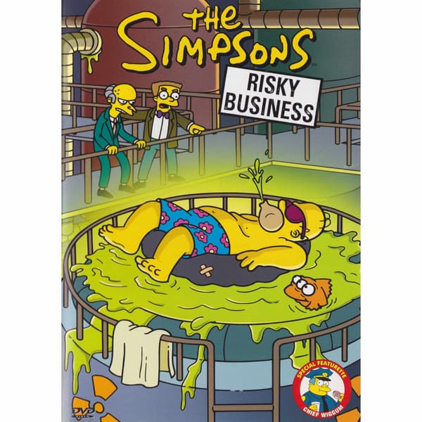 The Simpsons Risky Business DVD (Begagnad)