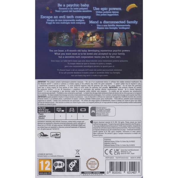 Goodnight Universe Nintendo Switch 2