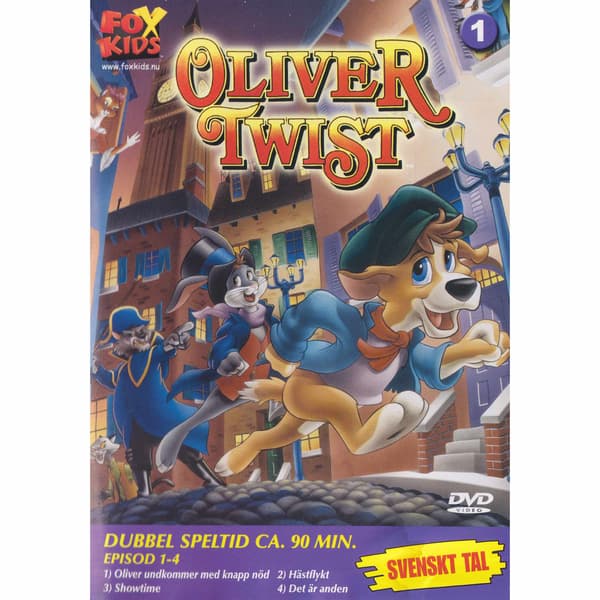 Oliver Twist DVD (Brukt)
