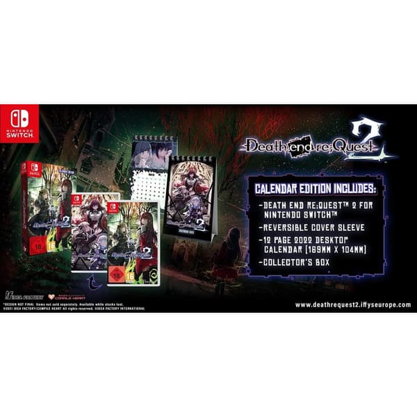 Death end reQuest 2 Calendar Edition Nintendo Switch