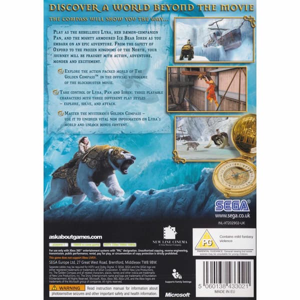 The Golden Compass Xbox 360 (Brukt)