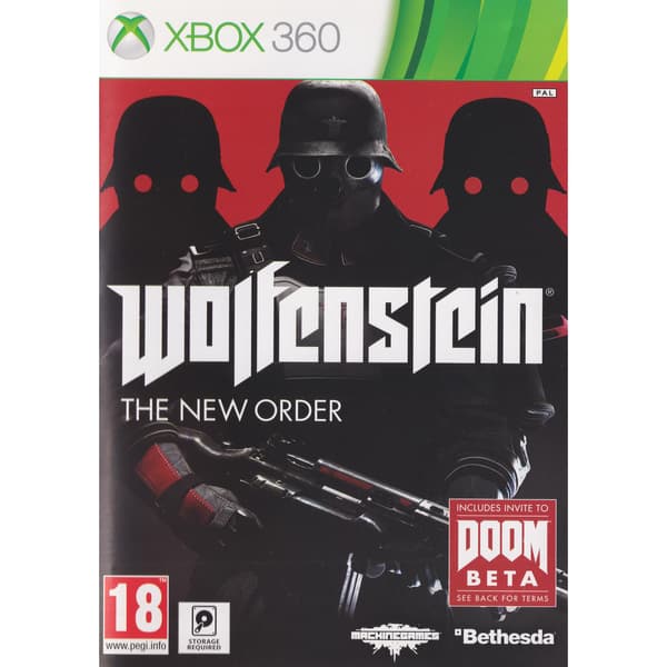 Wolfenstein The New Order Xbox 360 (Brukt)