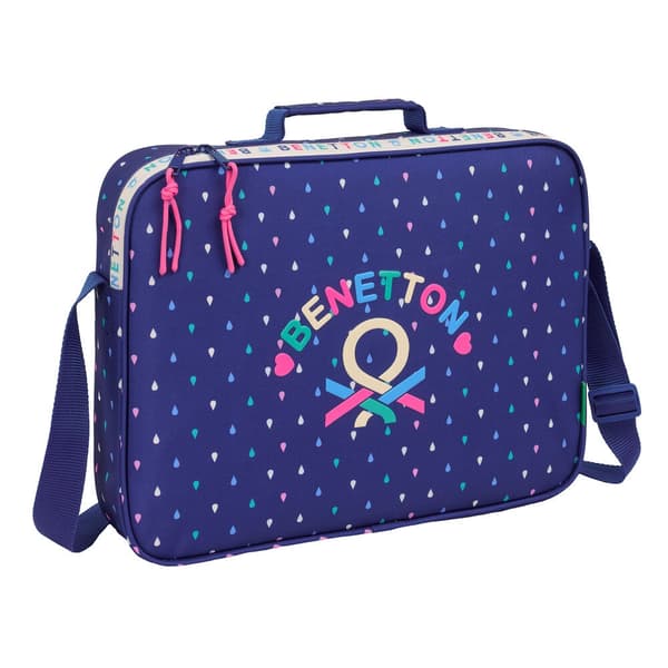 Benetton Drop school briefcase