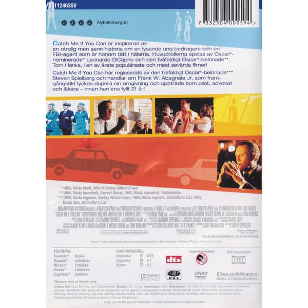 Catch Me if You Can DVD (Brugt)
