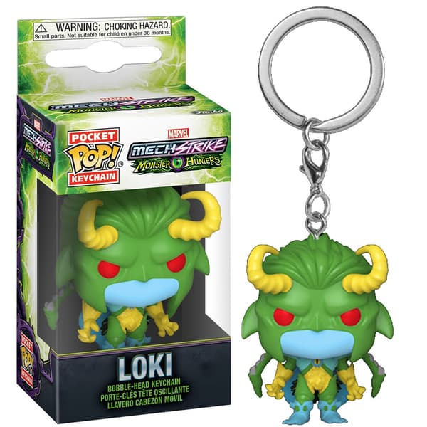 Pocket POP! Avaimenperä Marvel Monster Hunters Loki