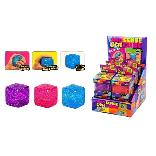Smo Sense Och Cube assorted stress-relief 4,5cm