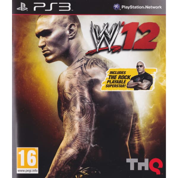 WWE 12 Playstation 3 PS3 (Brukt)