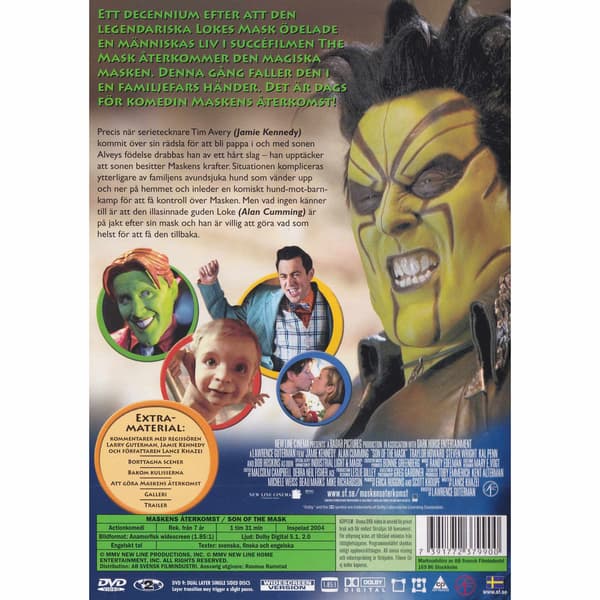 Maskens Återkomst DVD (Begagnad)