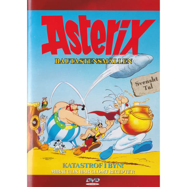 Asterix Bautastensmällen DVD (Begagnad)