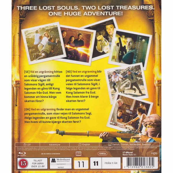 Treasure Guards Blu-Ray (Brukt)