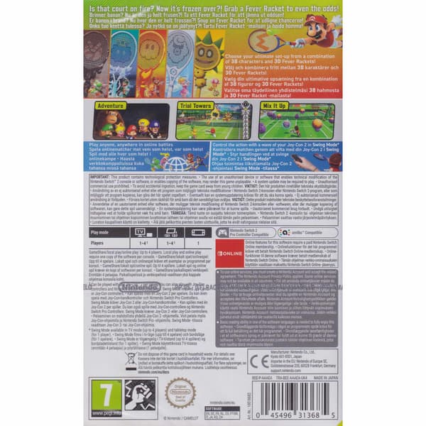 Mario Tennis Fever Nintendo Switch 2