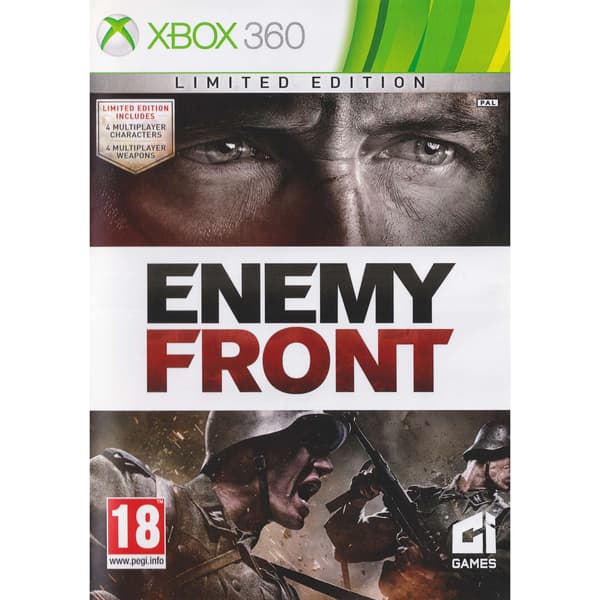 Enemy Front Limited Edition Xbox 360 Nordic (Brugt)