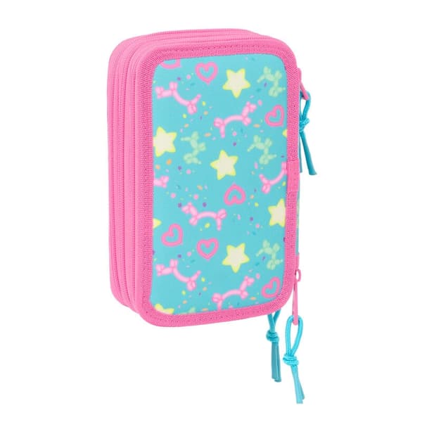 Gabbys Dollhouse Confetti triple pencil case 37pcs