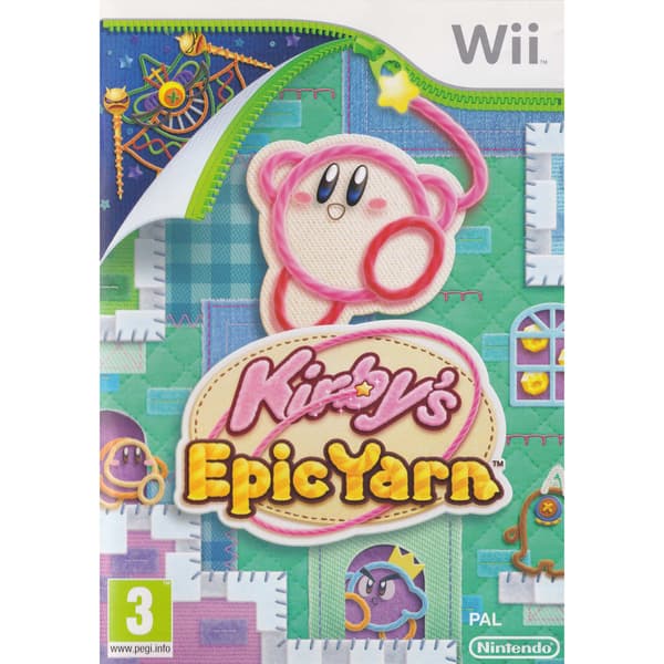 Kirbys Epic Yarn Nintendo Wii (Begagnad)