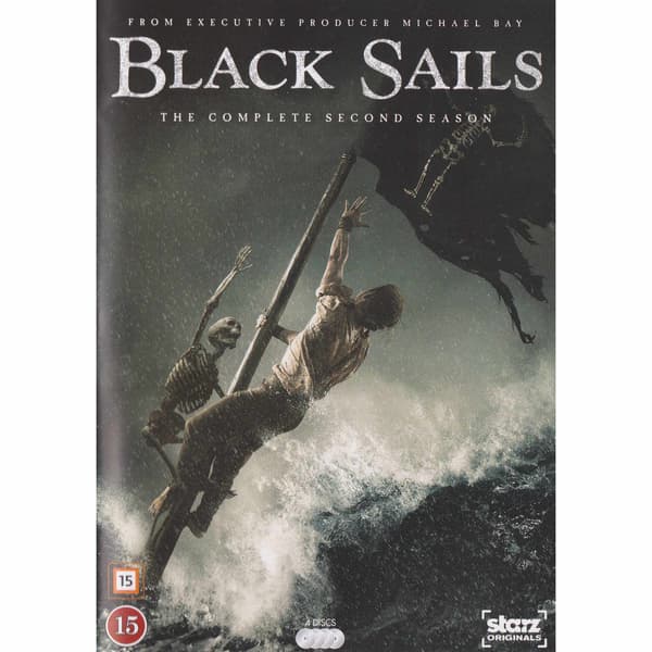 Black Sails The Complete Second Season DVD (Käytetty)