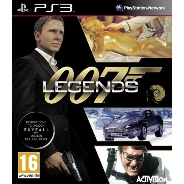 007 Legends Playstation 3 PS3 SPA Multi-language in Game