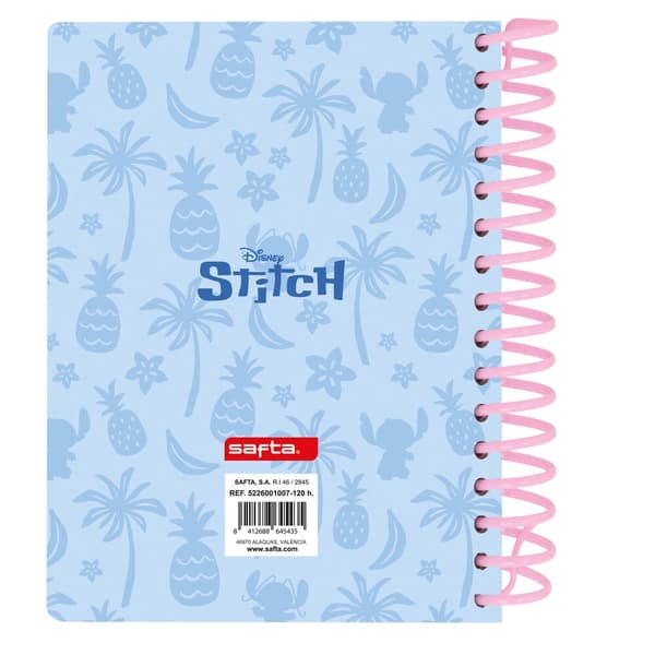 Disney Stitch squishy notebook