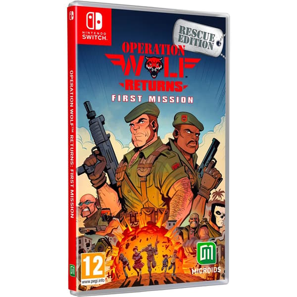 Operation Wolf Returns First Mission Nintendo Switch