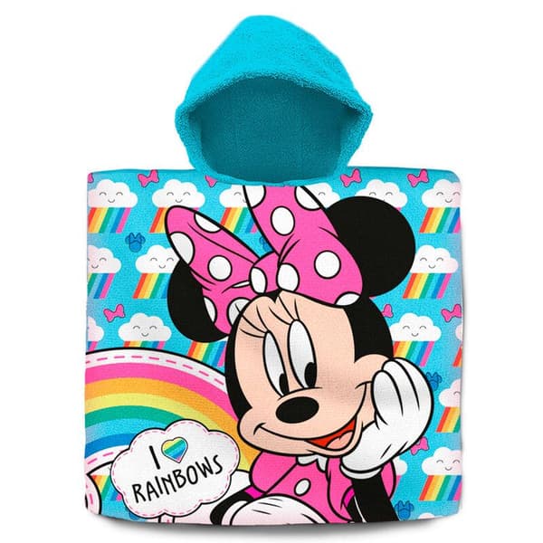 Minnie Mouse Ponchohåndklæde Bomuld 60x60 cm
