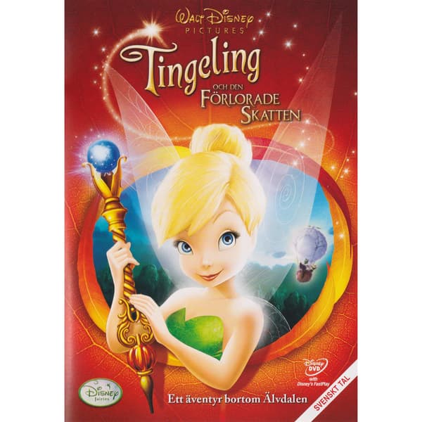 Tingeling och den förlorade skatten DVD (Brukt)