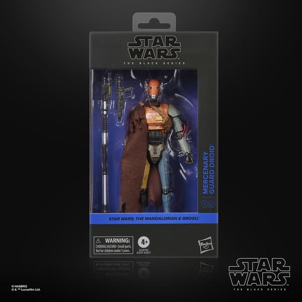 Star Wars The Mandalorian & Grogu Mercenary Guard Droid figure 15cm