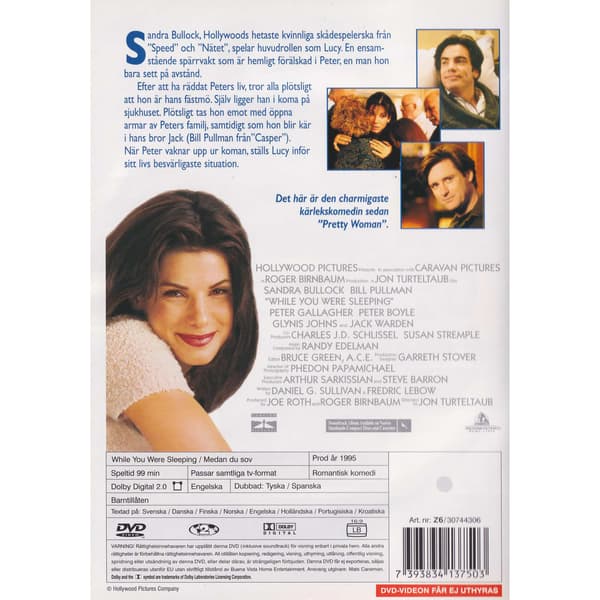 Medan du sov DVD (Brukt)