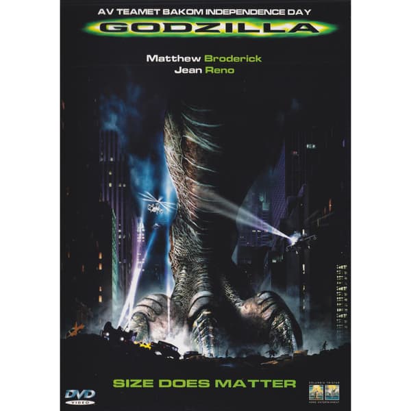 Godzilla DVD (Brukt)