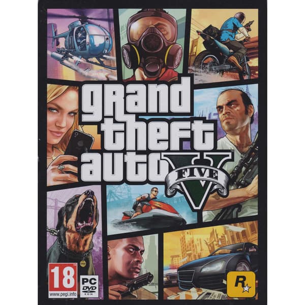Grand Theft Auto V PC DVD (Brukt)