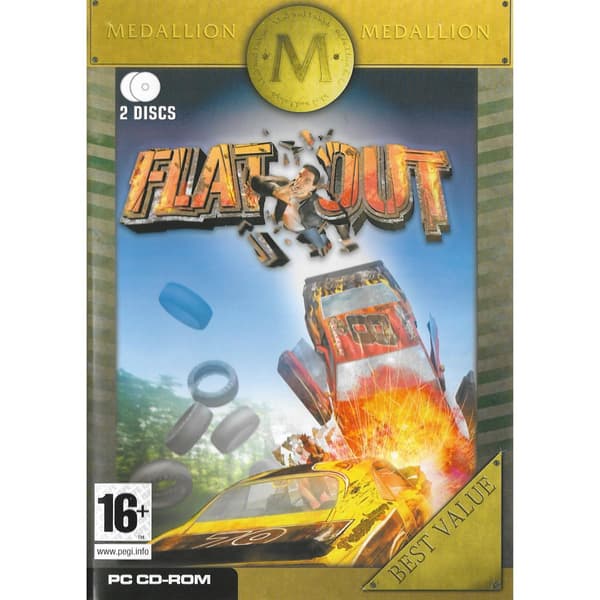Flatout PC CD Medallion Best Value (Begagnad)