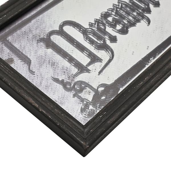 Harry Potter Dark Arts Morsmorde mirrored plaqued