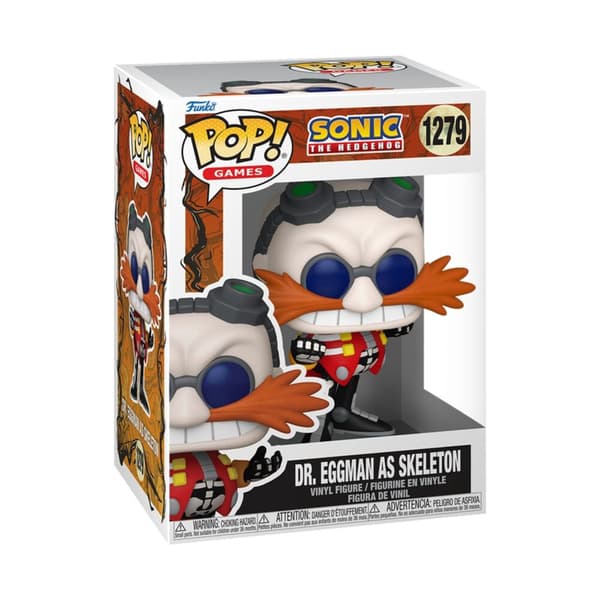 POP figure Sonic The Hedgehog Dr. Eggman as Skeleton