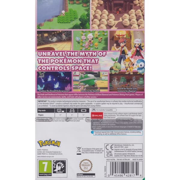 Pokemon Shining Pearl Nintendo Switch